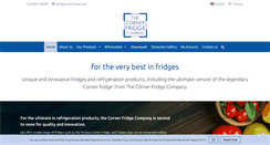 Desktop Screenshot of cornerfridge.com